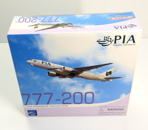 Dragon Wings PIA (Pakistan International) 777-200LR ~ AP-BGY 1/400 Diecast Model
