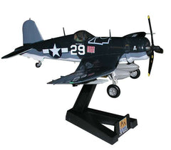 US Navy VF-17 Jolly Roger F4U-1 Corsair 1/72 Model Plane with Stand