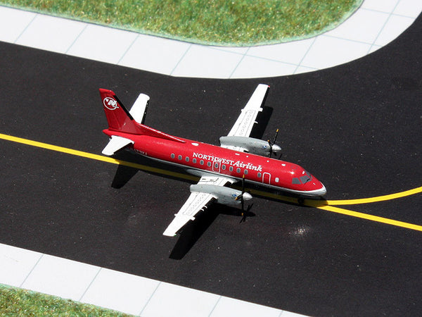 Gemini Jets Northwest Airlink Saab 340 1/400 Diecast Reg N423XJ GJNWA1242