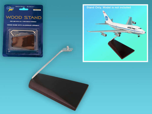 Gemini Wood Stand for 1/400 Scale Planes