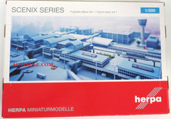 Herpa Basic Airport Set 1 520362 1/500 Scale (No planes, vehicles or mat)