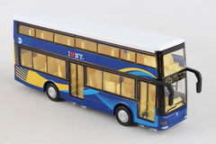 New York City MTA Double Decker Toy Bus with Lights and Sound