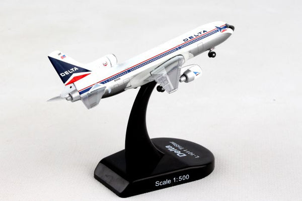 Delta Airlines Lockheed L-1011 Tristar 1/500 Diecast Model with Stand Reg N741DA