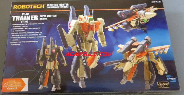 Robotech 1/100 Scale Transformable VF-1D Trainer with Armor Pack