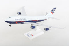 Skymarks SKR1030 Landor Heritage Livery British Airways 747-400 1/200 Scale Model Plane