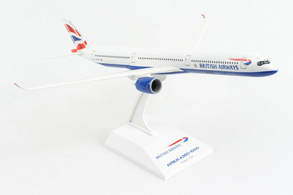 Skymarks British Airways Airbus A350-1000 G-XWBA 1/200 Scale Plane with Stand