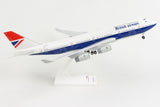 Skymarks SKR1037 Negus Heritage Livery British Airways 747-400 1/200 Scale Model Plane