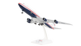 Skymarks 1076 Air Force One Red White Blue Livery 747-8I 1/200 Scale Model with Stand & Gears