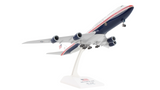 Skymarks 1076 Air Force One Red White Blue Livery 747-8I 1/200 Scale Model with Stand & Gears