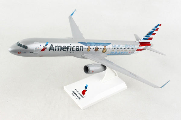 Skymarks SKR1114 American Airlines Flagship Valor 1/150 Scale Model with Stand