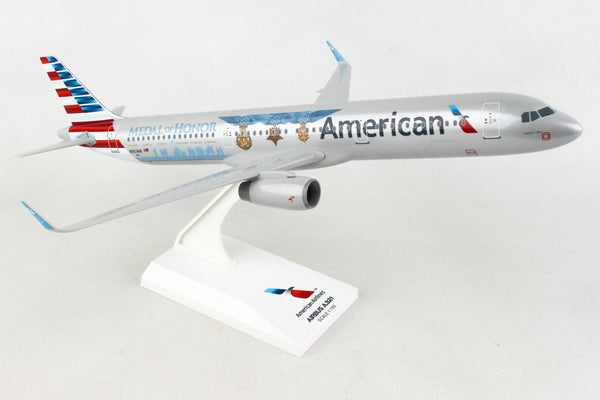 Skymarks SKR1114 American Airlines Flagship Valor 1/150 Scale Model with Stand