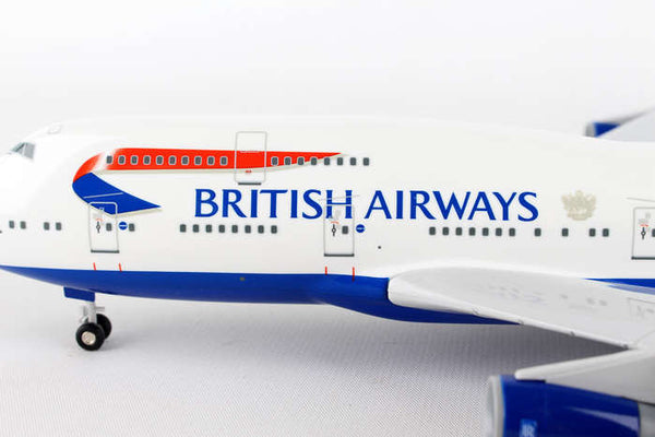 Skymarks Model British Airways 747-400 1/200 Scale with Stand and Gears #G-CIVX