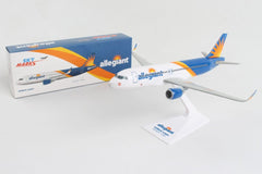 Skymarks Lite Allegiant Air Airbus A320 1/200 Scale Model with Stand