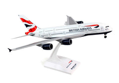 Skymarks Model British Airways A380 1/200 Scale with Stand and Gears #G-XLEA