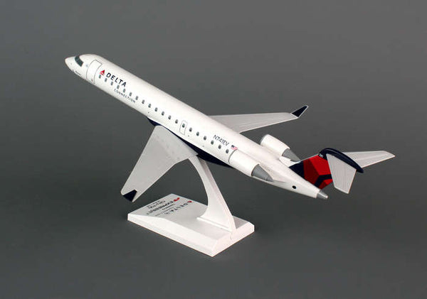 Skymarks Delta Connection ExpressJet CRJ700 1/100 Scale Plane with Stand SKR673