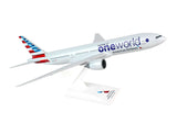 Skymarks American Airlines One World Livery Boeing 777-200 1/200 Scale with Stand