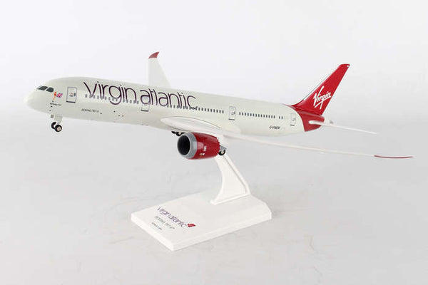 Skymarks Model SKR887 Virgin Atlantic Boeing 787-9 1/200 Scale with Stand & Gears Reg # G-VNEW