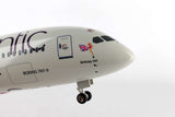 Skymarks Model SKR887 Virgin Atlantic Boeing 787-9 1/200 Scale with Stand & Gears Reg # G-VNEW