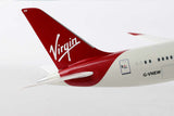 Skymarks Model SKR887 Virgin Atlantic Boeing 787-9 1/200 Scale with Stand & Gears Reg # G-VNEW