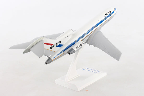 Skymarks Model United Airlines 727-100 N7001U Museum of Flight 1/150 Scale with Stand