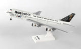 Iron Maiden Ed Force One Boeing 747-400 1/200 Scale Plane with Stand and Gears