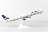 Skymarks United Airlines 777-300 1/200 Scale with Stand & Gears SKR900