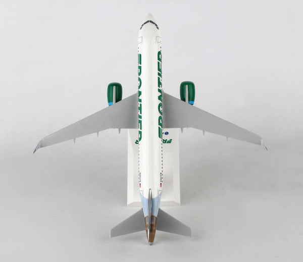 Skymarks SKR907 Frontier Airlines A320 Neo Wilbur the Whitetail N301FR 1/150 Scale Plane with Stand