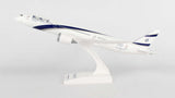 Skymarks El Al Boeing Dreamliner 787-9 1/200 Scale Plane with Stand 4X-EDA