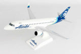 Skymarks Alaska Horizon Embrarer E175 1/100 Scale Plane with Stand Reg N620QX