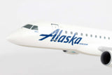 Skymarks Alaska Horizon Embrarer E175 1/100 Scale Plane with Stand Reg N620QX