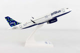 Skymarks Jetblue (High Rise Tail) Airbus A320 1/150 Scale Model with Stand