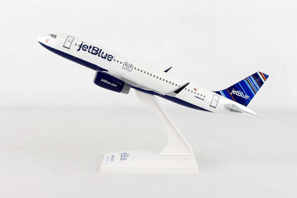 Skymarks Jetblue (Barcode Tail) Airbus A320 1/150 Scale Model with Stand