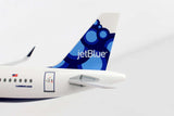 Skymarks Jetblue (Blueberries Tail) Airbus A320 1/150 Scale Model with Stand