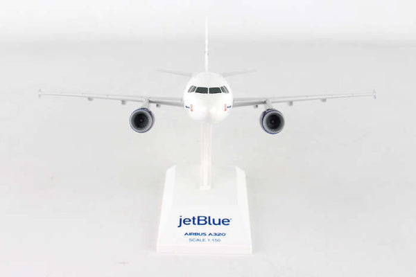 Skymarks Jetblue 15 Year Anniversary Bluemanity Airbus A320 N598JB 1/150 Scale Model with Stand