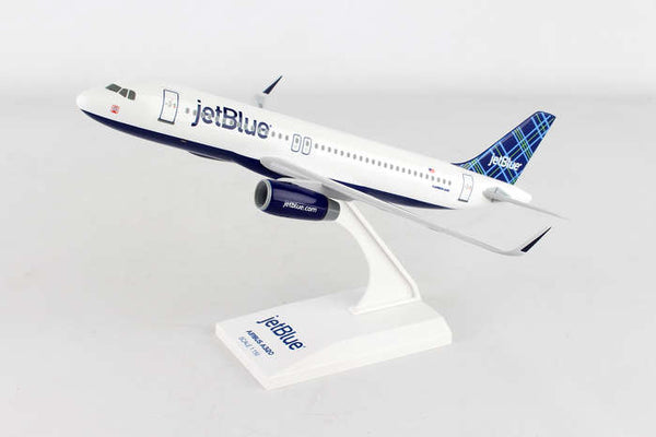 Skymarks Jetblue (Tartan Tail) Airbus A320 1/150 Scale Model with Stand