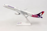 Skymarks Hawaiian Airlines A321 Neo 1/150 Scale Model Plane with Stand N202HA SKR990