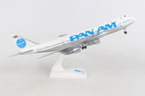 Skymarks Pan Am N747PA 747-100 1/200 Scale Model with Stand and Gears
