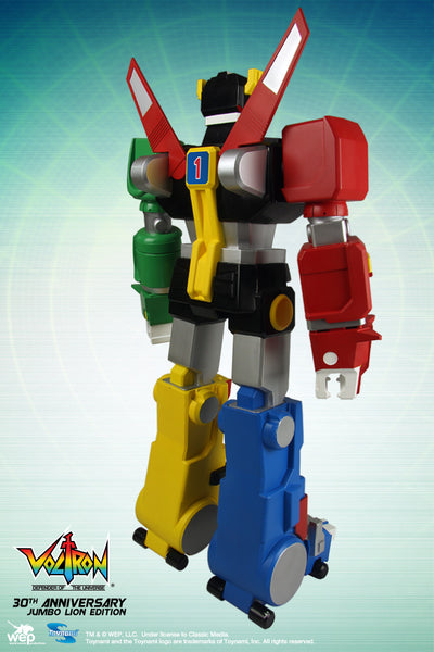 Voltron 30th Anniversary Jumbo Lion Force Vinyl Figure 24" Tall