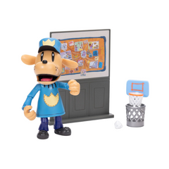 Dog Man with Pin Board 5 Inch Articulated Figure Wave 3 by Jakks Pacific