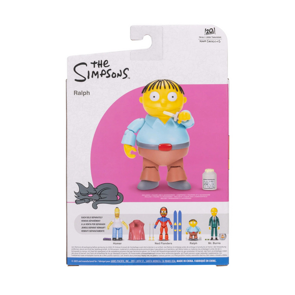 Ralph Wiggum Action Figure Jakks Pacific Simpsons Wave 6