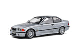 Solido Artic Silver 1990 BMW E36 M3 Coupe 1/18 Scale Diecast Model