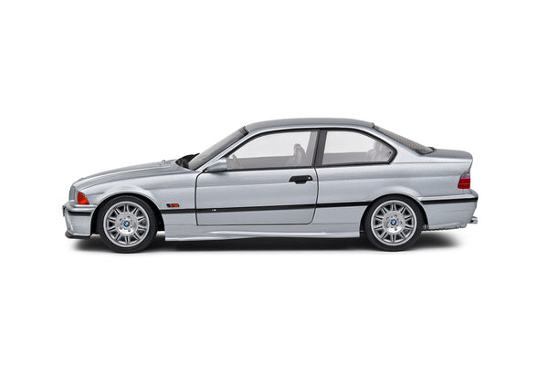 Solido Artic Silver 1990 BMW E36 M3 Coupe 1/18 Scale Diecast Model