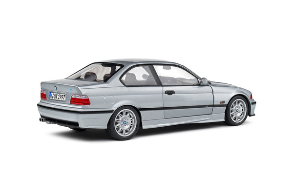 Solido Artic Silver 1990 BMW E36 M3 Coupe 1/18 Scale Diecast Model