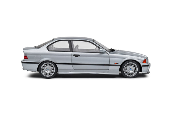 Solido Artic Silver 1990 BMW E36 M3 Coupe 1/18 Scale Diecast Model