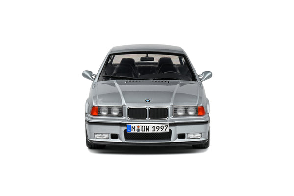 Solido Artic Silver 1990 BMW E36 M3 Coupe 1/18 Scale Diecast Model