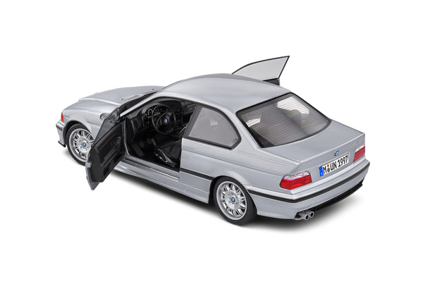 Solido Artic Silver 1990 BMW E36 M3 Coupe 1/18 Scale Diecast Model