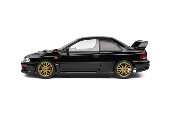 Solido Black Subaru Impreza 22B 1/18 Scale Diecast Model