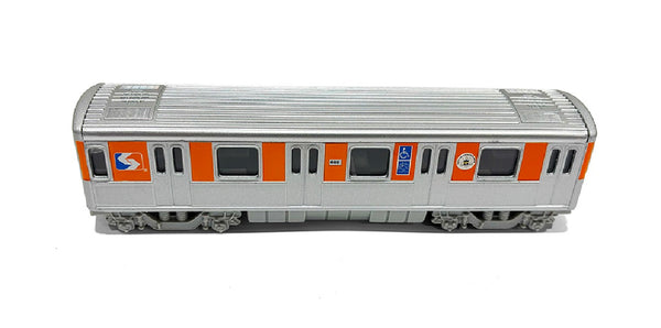 Philadelphia Septa Broad St Subway Diecast Pullback Toy 7 Inches Long