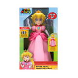 Nintendo 14 inches Yours Truly, Princess Peach with 25+ Video Game Quotes, Sounds, and Music!