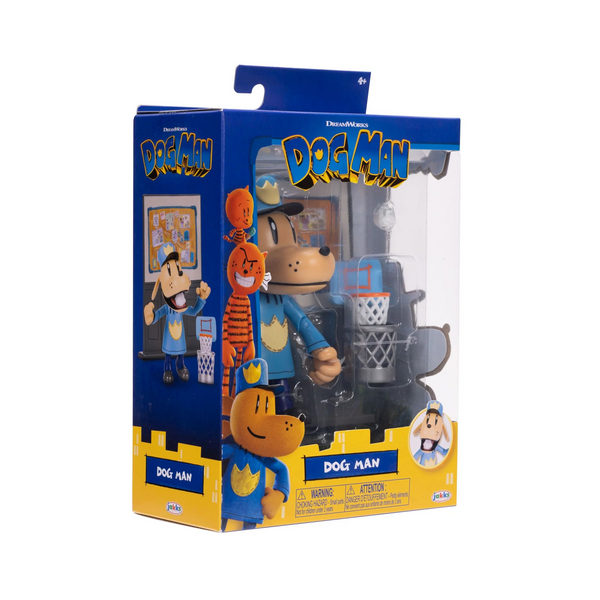 Dog Man with Pin Board 5 Inch Articulated Figure Wave 3 by Jakks Pacific
